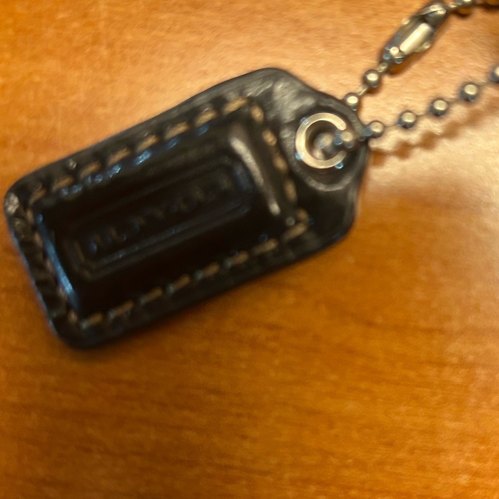 Coach Black Signature Wristlet - Picture 3 of 6